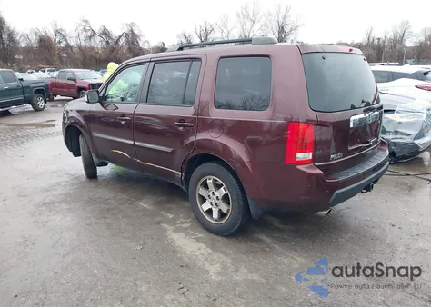 2009 Honda Pilot Touring from USA, damaged, VIN 5FNYF48859B038518